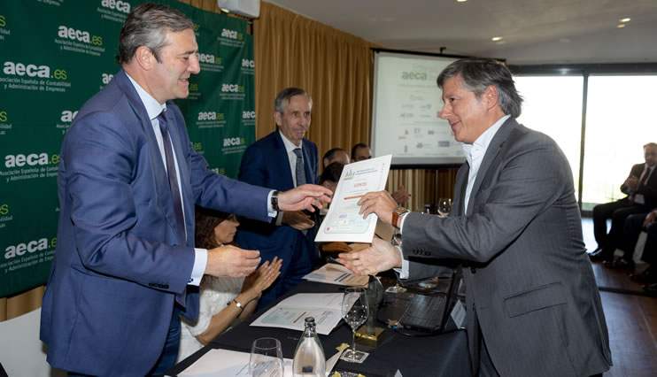 Ezentis recibe el premio AECA a la Transparencia Empresarial