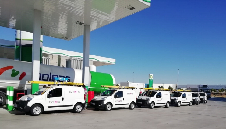 Ezentis renueva su flota de España y Brasil e incorpora vehículos sostenibles